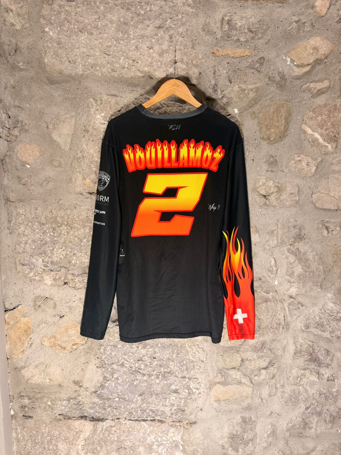 Maillot MS28 Fire 100%perso